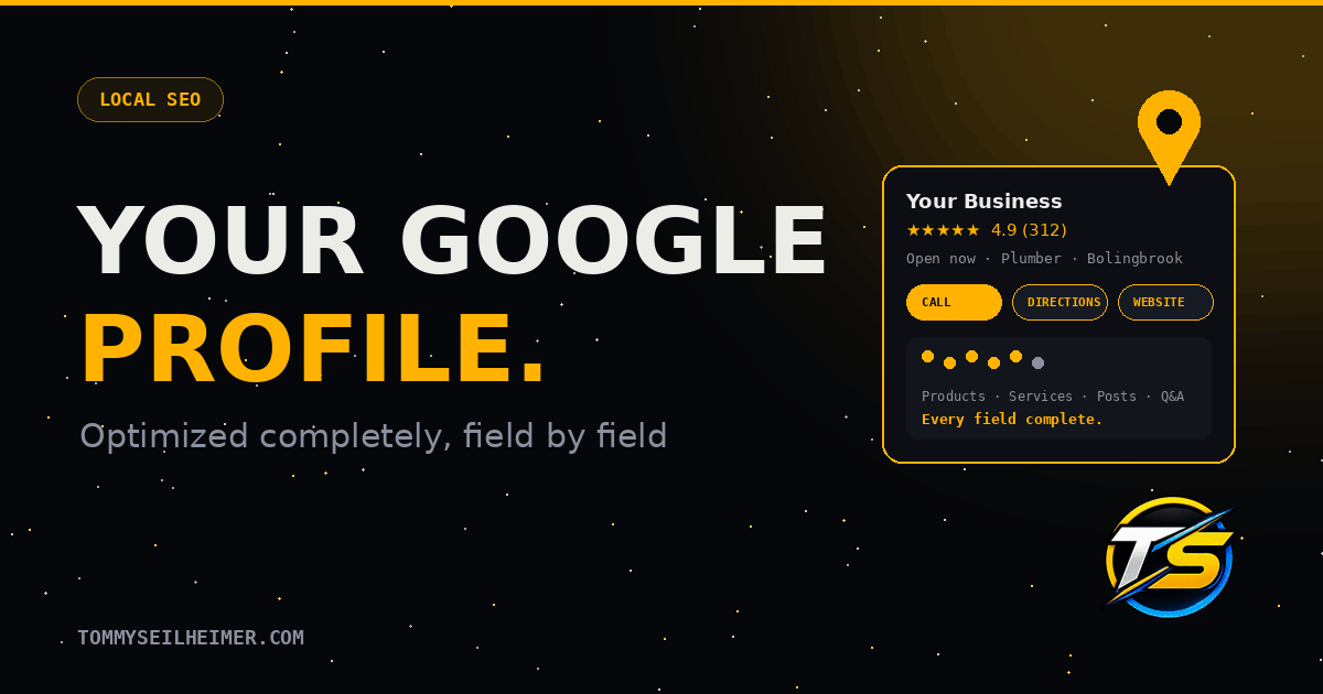 How I Optimize a Google Business Profile Completely, Field by Field